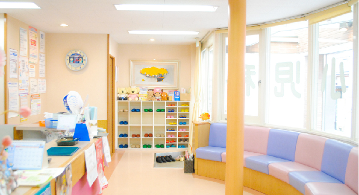 めぐみ内科小児科クリニックの待合室